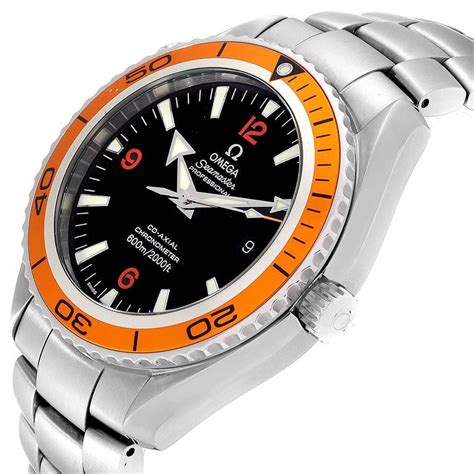 omega orange watch price|omega watch orange bezel.